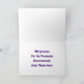 XVキンセアニェラサンキューカード カード (内部)