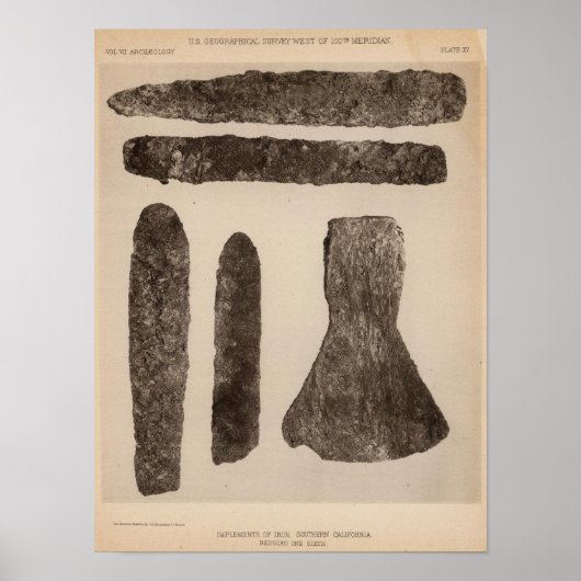 XV Iron implements、So California ポスター (正面)