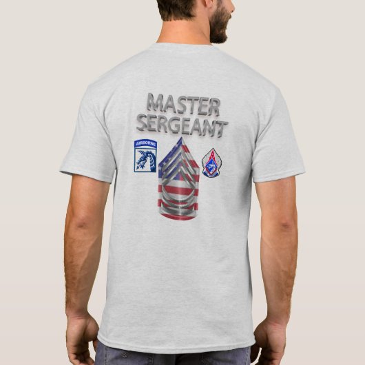 XVIII空挺軍団上級曹長 Tシャツ (裏面)