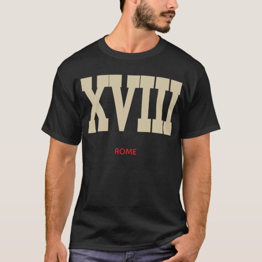 XVIII Tシャツ (正面)