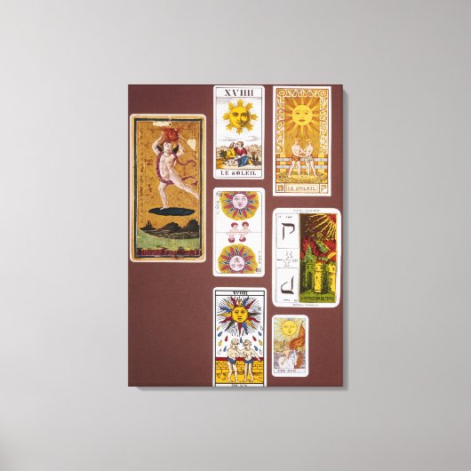 XVIIII太陽 キャンバスプリント (正面)