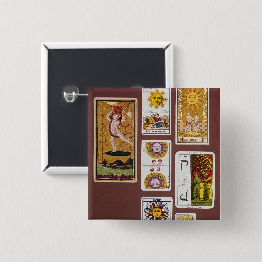 XVIIII日曜日 缶バッジ (正面&裏面)