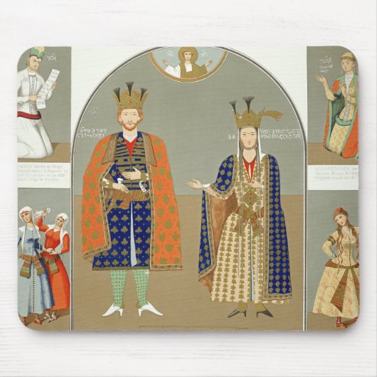 XVth世紀のジョージア: アレキサンダーI (141王 マウスパッド (正面)