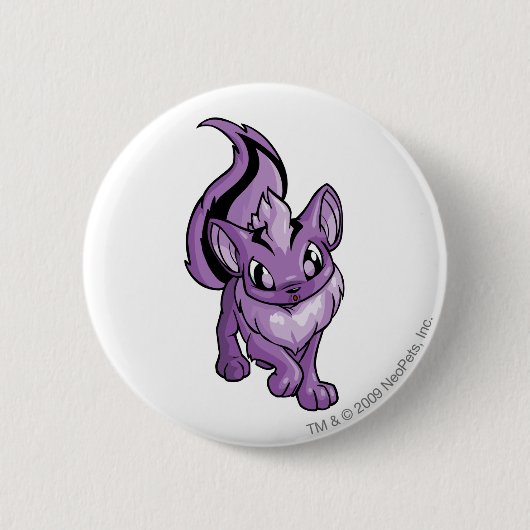 Xweetokの紫色 缶バッジ (正面)