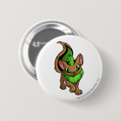 Xweetokの緑 缶バッジ (正面&裏面)