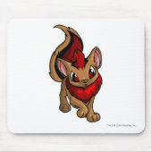 Xweetokの赤 マウスパッド (正面)