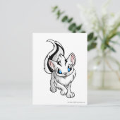 Xweetokホワイト ポストカード (スタンド正面)