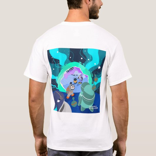XWorldTeam319_20250802Tシャツ Tシャツ (裏面)