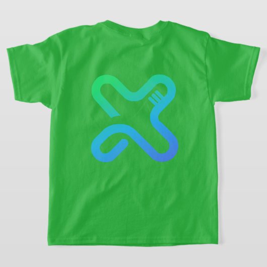 xworldteam319_20250807 Kids T-shirt  Tシャツ (レイダウン裏面)