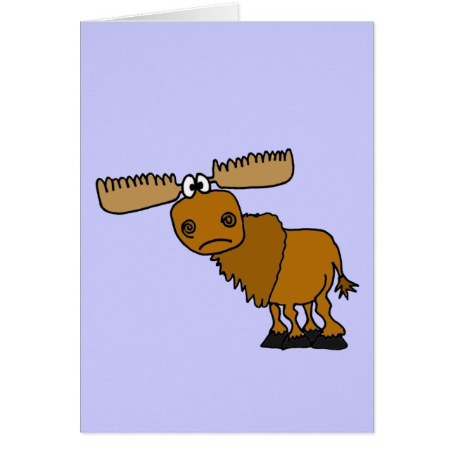 XXおっちょこちょいのなアメリカヘラジカのデザイン (正面)