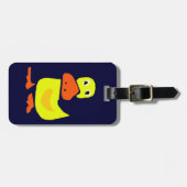 XXおもしろいで初期のな芸術のアヒル ラゲッジタグ (正面横)