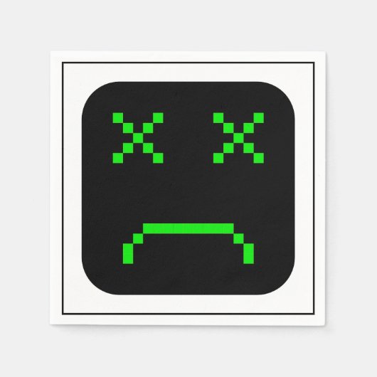 XXを超えたゲーム スタンダードカクテルナプキン (正面)