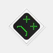 XXを超えたゲーム スタンダードカクテルナプキン (角)