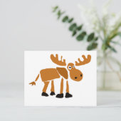 XXアール初期のムース ポストカード (スタンド正面)