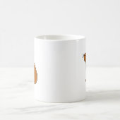 XXカピバラの芸術 コーヒーマグカップ (中央)