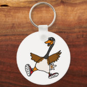 XXガチョウ間抜け属 キーホルダー (正面)