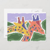 XXキリン・アート ポストカード (正面/裏面)