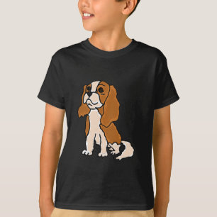 XXチャールズ騎士王スパニエル犬犬の漫画 Tシャツ
