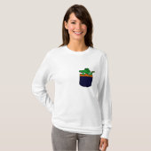 XXポケットのおもしろいなわに Tシャツ (正面フル)