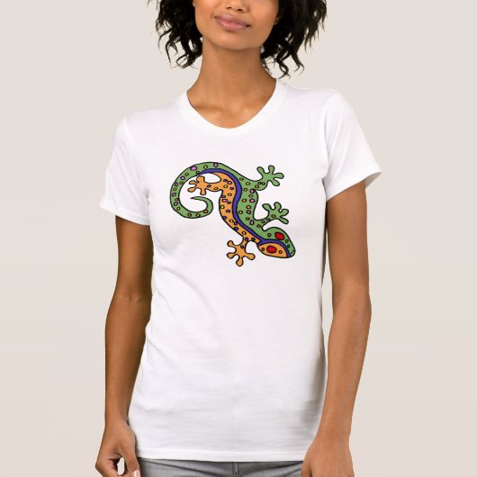 XXヤモリの芸術 Tシャツ (正面)