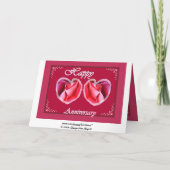 xx周年結婚記念日 ハートにフェルン カード (裏面)