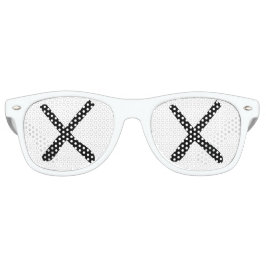 XX目 – 「クロスアウトアイズ」サングラス レトロサングラス