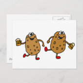 XX – つぶしたポテトアニメ ポストカード (正面/裏面)