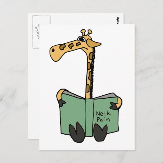 XX – キリンおもしろいの首読痛本の漫画 ポストカード (正面/裏面)