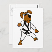 XX-武術アーツパピードッグ ポストカード (正面/裏面)