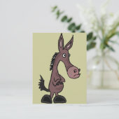 XX – 頑固なラバかロバの漫画 ポストカード (スタンド正面)