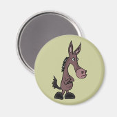 XX – 頑固なラバかロバの漫画 マグネット (正面/裏面)