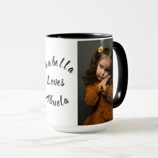 XX Loves Abuela Mug マグカップ (正面右)