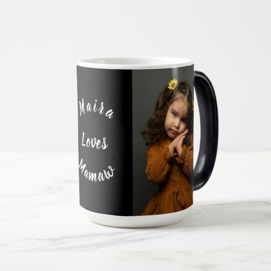 XX Loves Mamaw Mug モーフィングマグカップ (正面右)