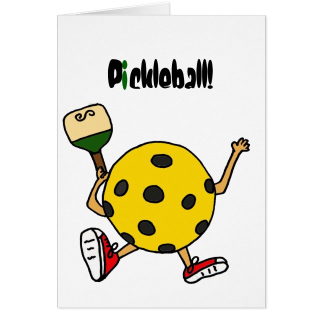 XX Pickleballのおもしろいなキャラクター (正面)