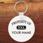 XXLのプロパティお名前 キーホルダー (正面)