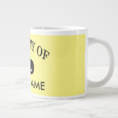 XXLのプロパティお名前 ジャンボコーヒーマグカップ (右)