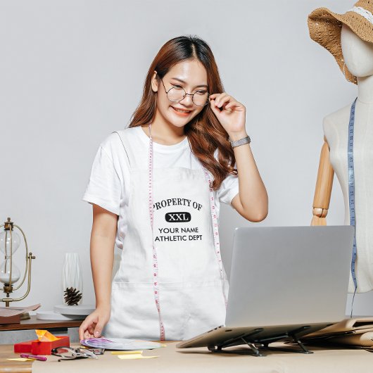 XXLのプロパティお名前 スタンダードエプロン