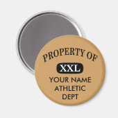 XXLのプロパティお名前 マグネット (正面/裏面)