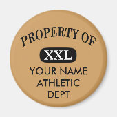 XXLのプロパティお名前 マグネット (正面)