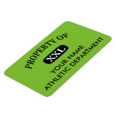 XXLのプロパティお名前 マグネット (左側)