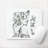 XXL マウスパッド (マウス)