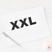 XXL 長方形シール (封筒)