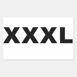 XXL 長方形シール