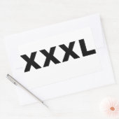 XXL 長方形シール (封筒)