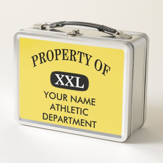 XXL Your Name メタル ランチボックス (正面)