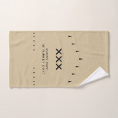 「XXXは毎日七面鳥の日だ！」 ボウリングボールタオル ハンドタオル (ハンドタオル)