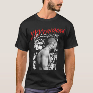 XXXTentacionコラージュブラック Tシャツ