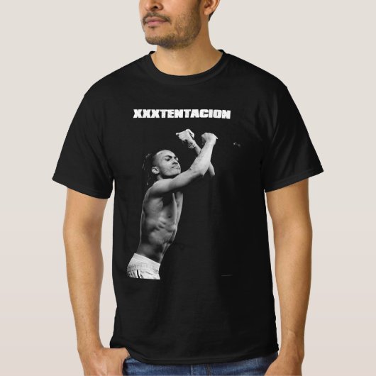 Xxxtentacionヒップホップ Tシャツ (正面)