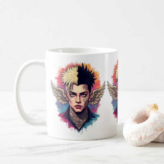 XXXTentacion コーヒーマグカップ (ドーナツ)