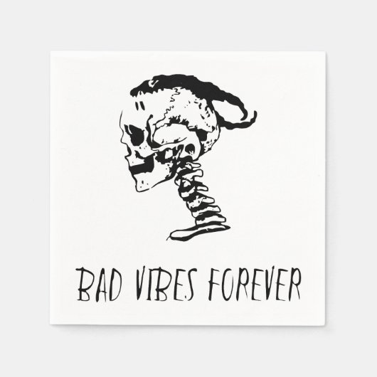 XXXTentacion スタンダードカクテルナプキン (正面)